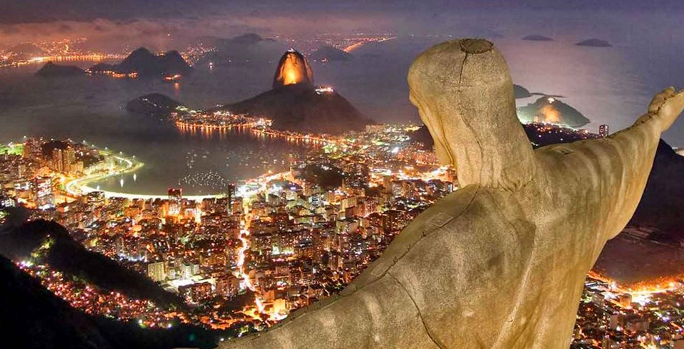 A trajetória Rio abaixo