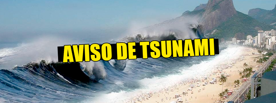 Aviso de tsunami no Brasil