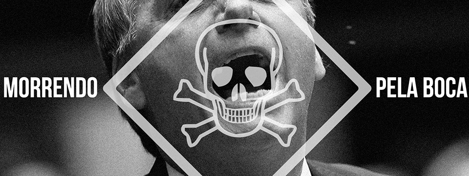 Morrendo pela boca